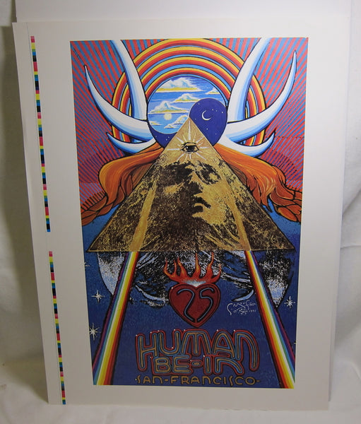 25th Anniversary Human Be-In, San Francisco, art print by Stanley Mouse