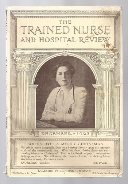 The Trained Nurse and Hospital Review, December 1923
